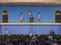 دیدار فرماندهان و کارکنان نیروی هوایی ارتش با فرمانده معظم کل قوا